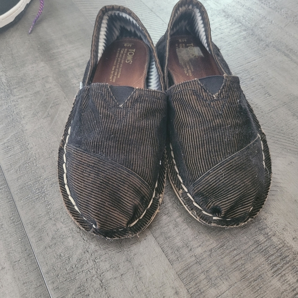 TOMS Alpargata Corduroy Slip-On Loafers Men's Size 9 Like new - Picture 3 of 8